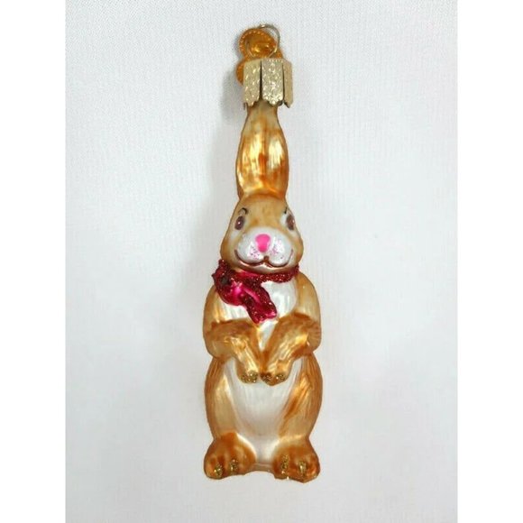 Bunny Rabbit Retired Old World Christmas Ornament - Picture 1 of 4